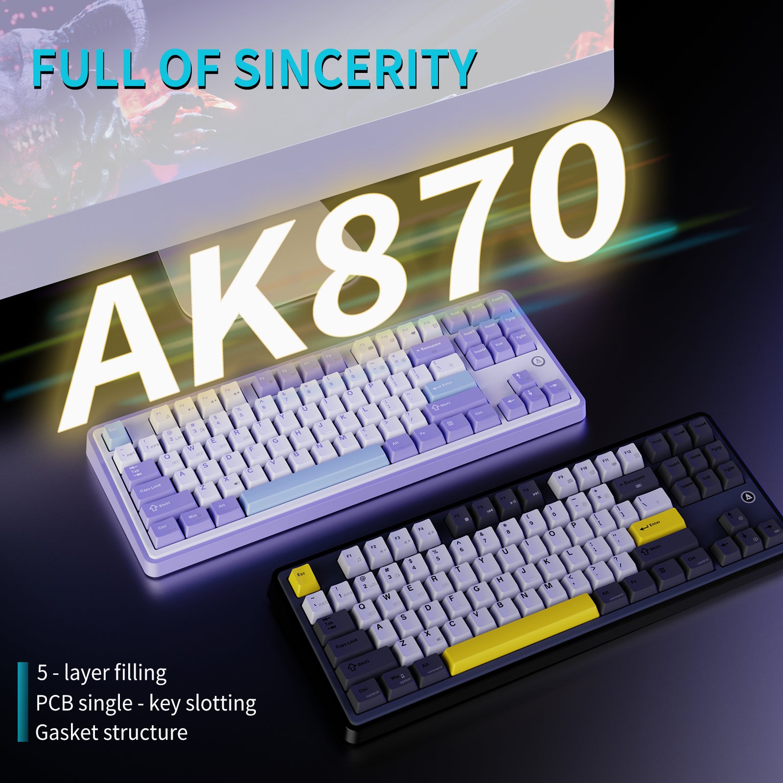 AJAZZ AK870 — 3