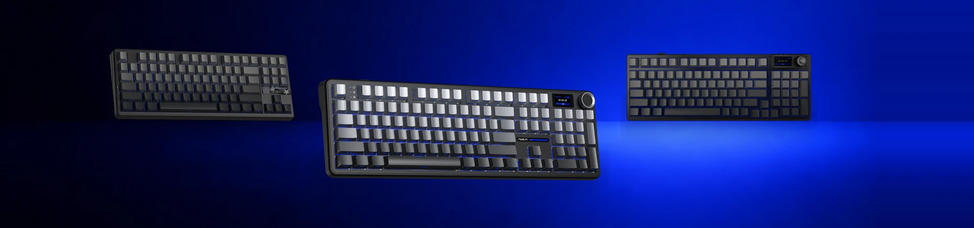 Механические клавиатуры AULA: F108 Pro, F87 Pro V2, F98 Pro V3
