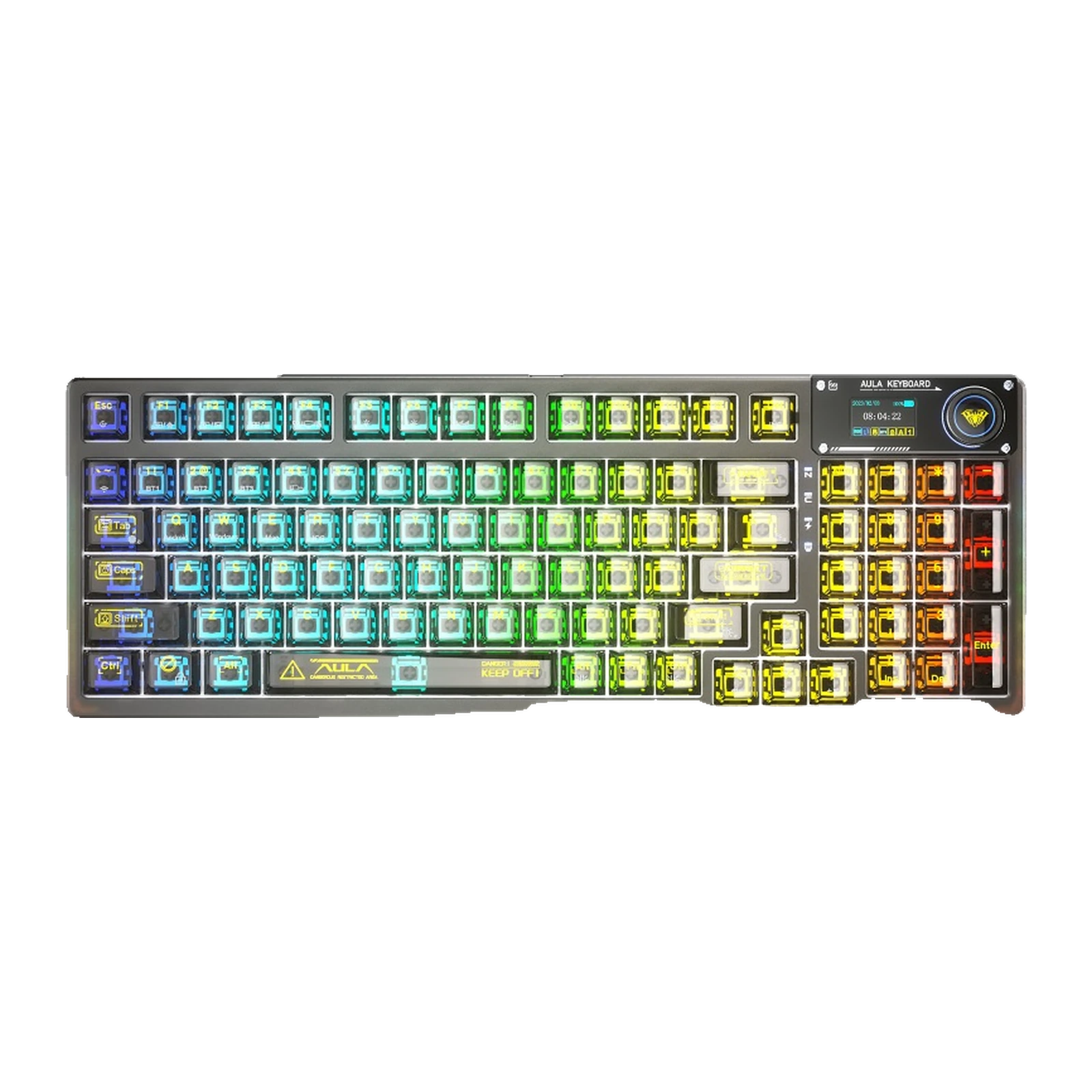 AULA F98 Pro, чёрный прозрачный