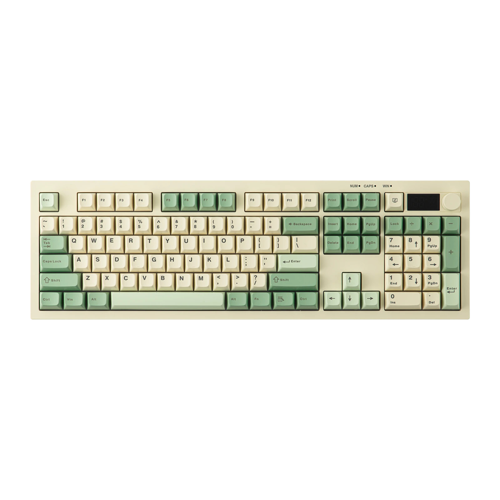 AULA S102 Pro, светло-зелёный + белый + тёмно-зелёный