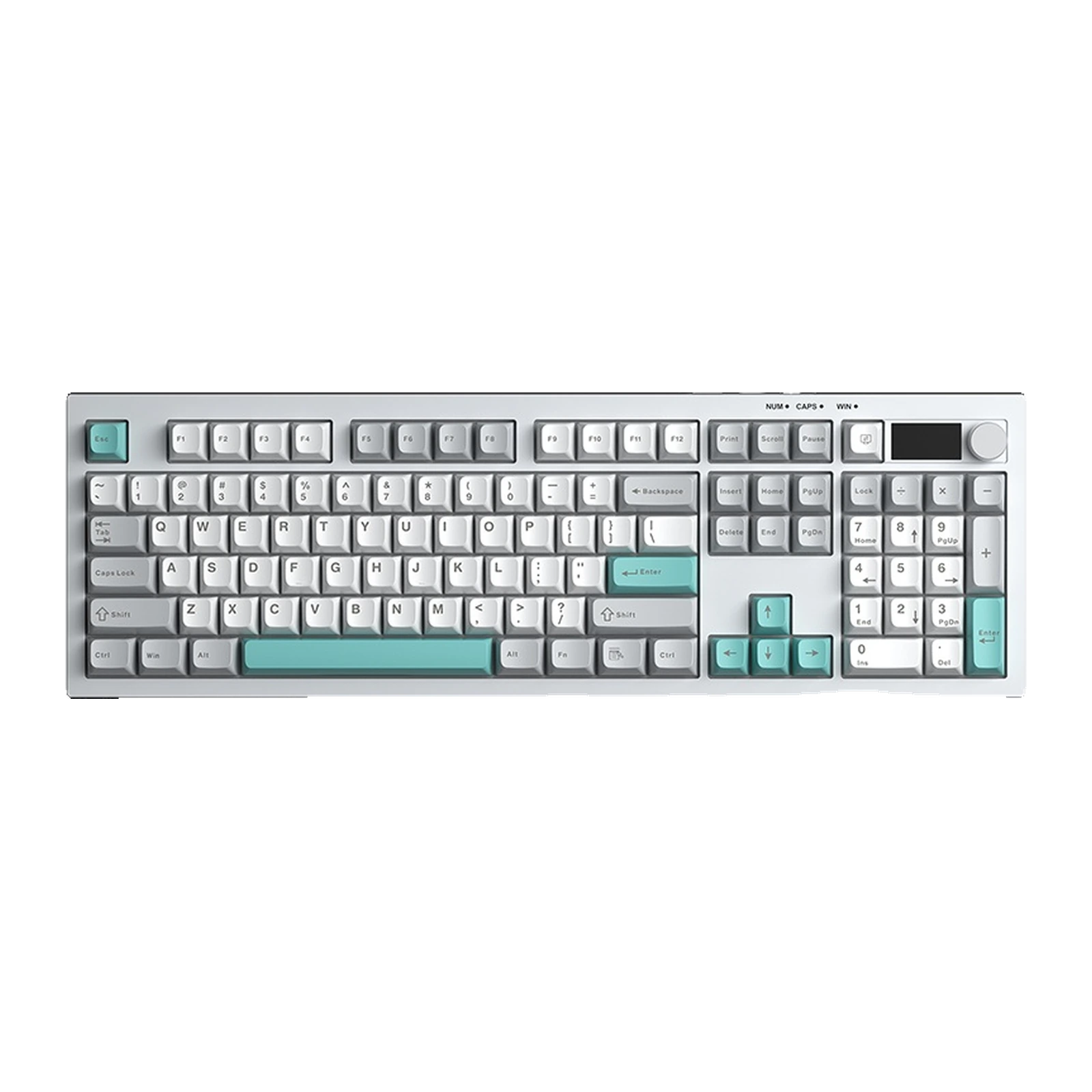 AULA S102 Pro, белый + серый + зелёный