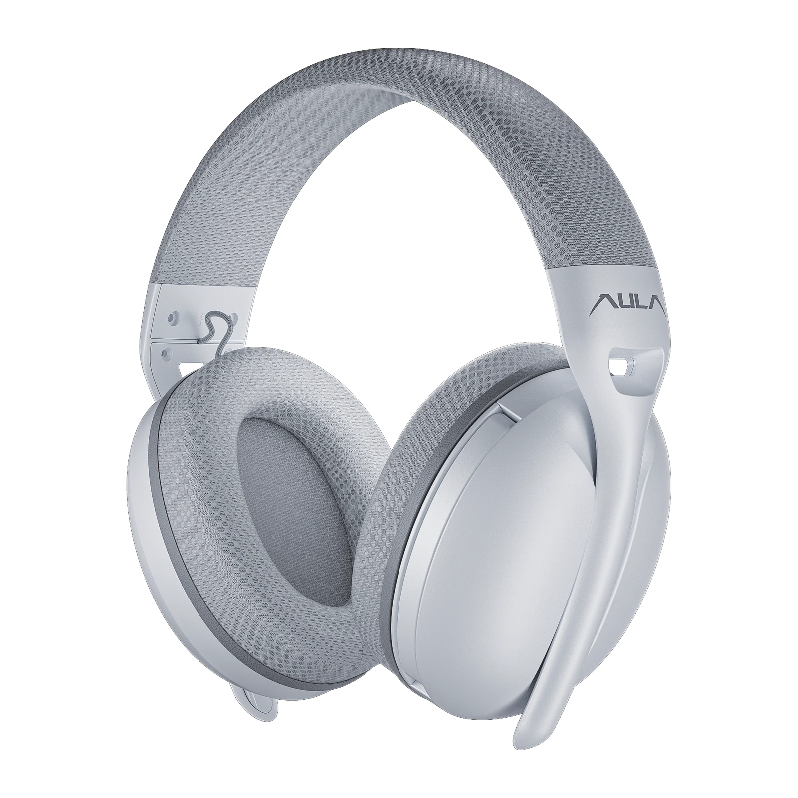 AULA S6 Wireless Gaming Headset, Gray