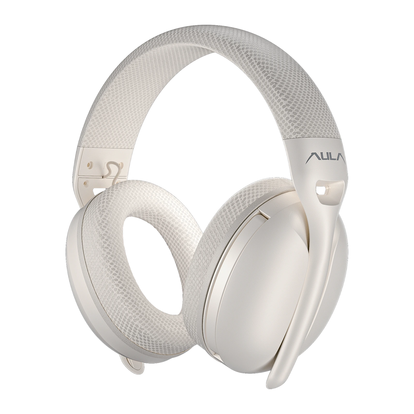 AULA S6 Wireless Gaming Headset, Cream