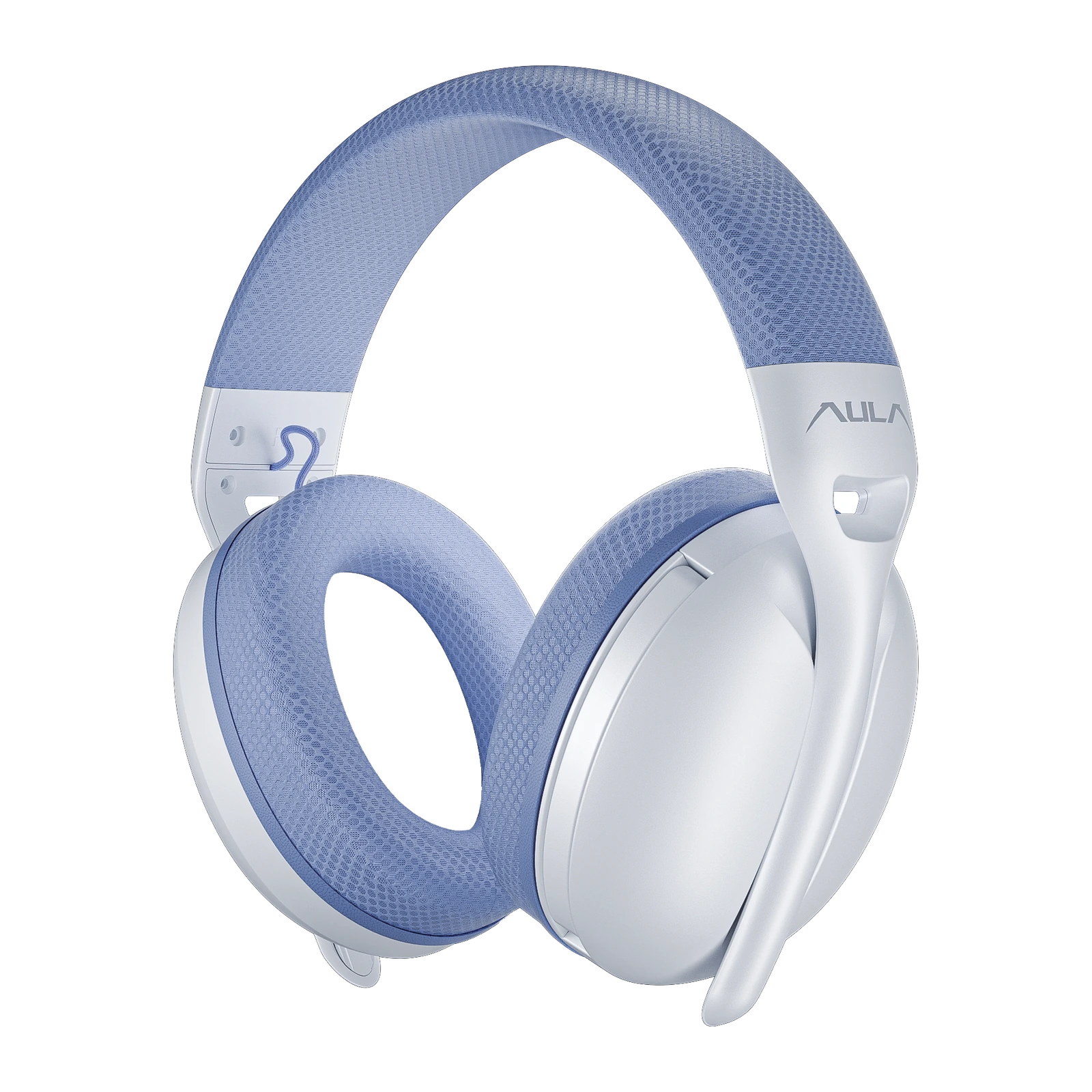 AULA S6 Wireless Gaming Headset, Blue