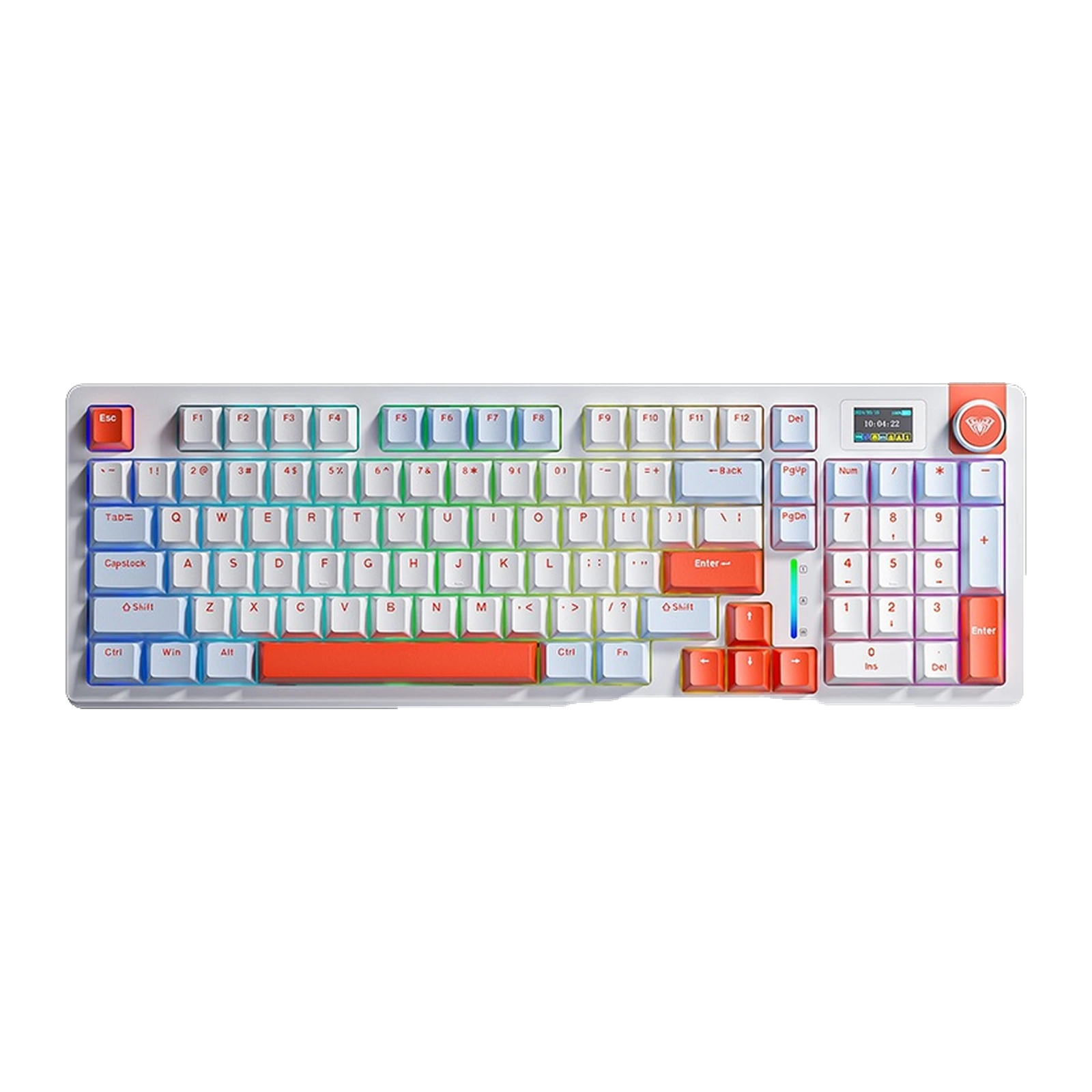 AULA S98 Pro, синий + белый + оранжевый