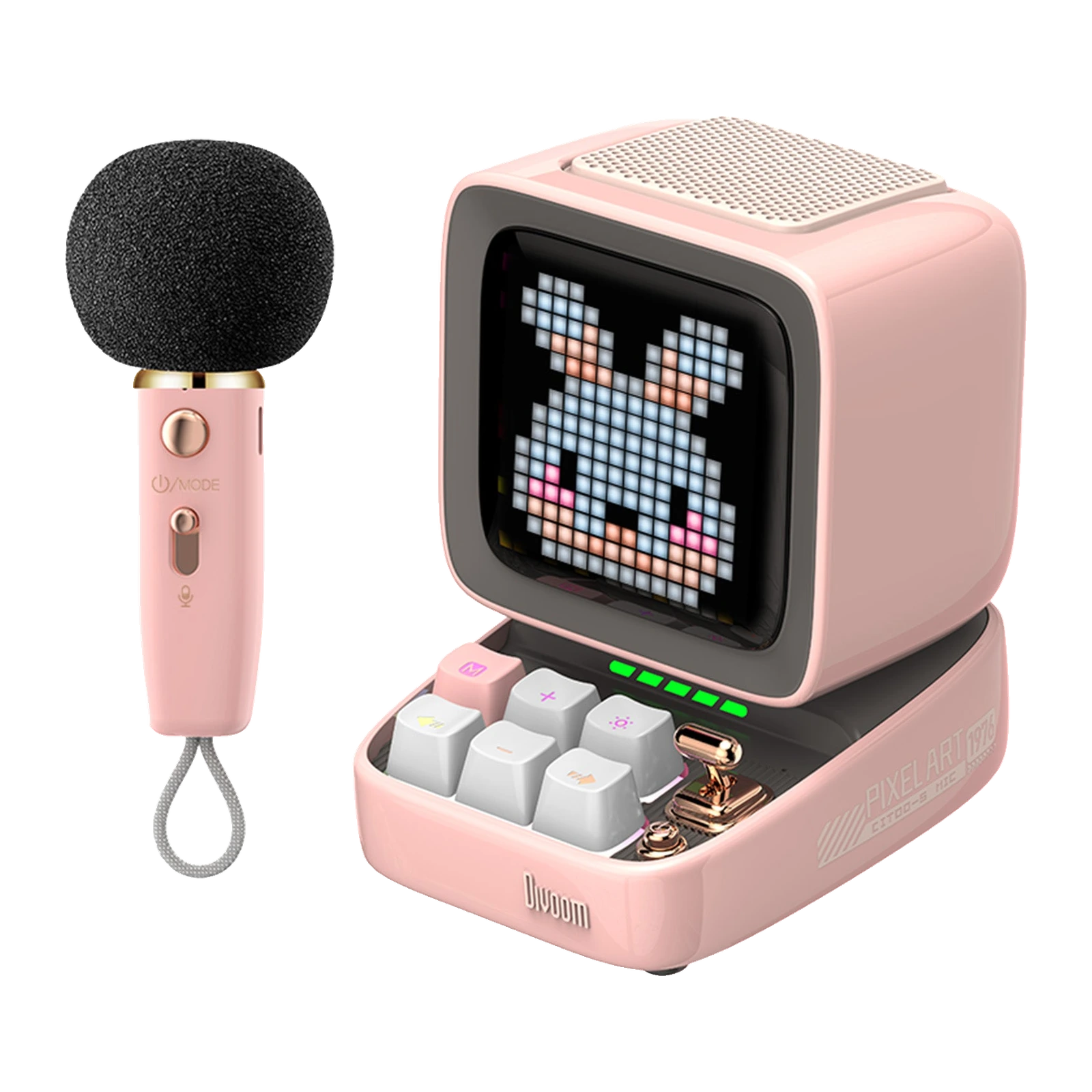 Divoom Ditoo 5-Mic, розовый