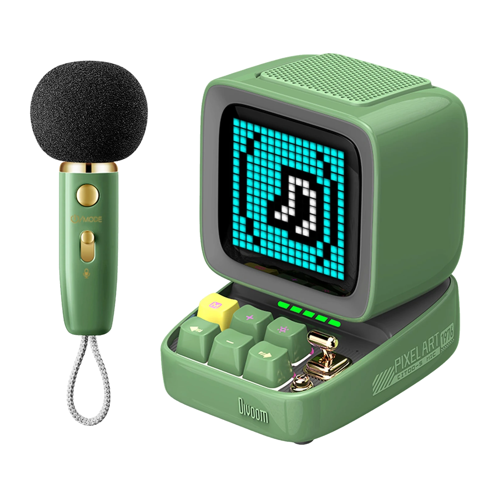 Divoom Ditoo 5-Mic, зелёный