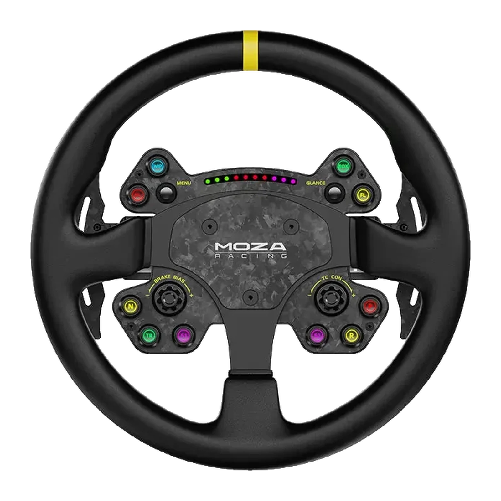 MOZA RS V2 Steering Wheel, nappa-leather