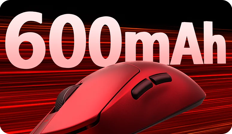 Официальная карточка AULA: аккумулятор 600 мА·ч в мыши серии V9