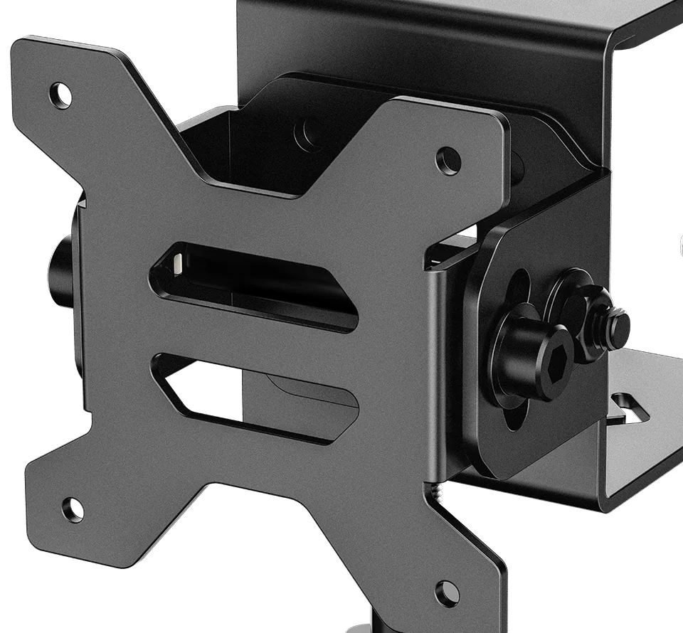 Монтажная пластина и шарнир наклона MOZA Adjustable Desktop Clamp крупным планом