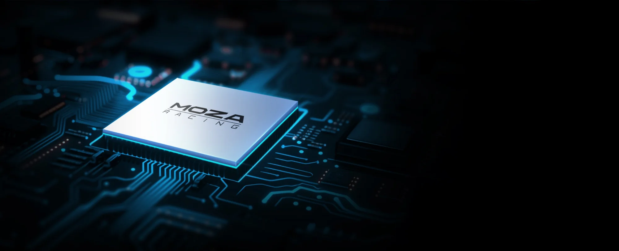 Процессор 600 МГц MOZA R16 Ultra на иллюстрации с платой