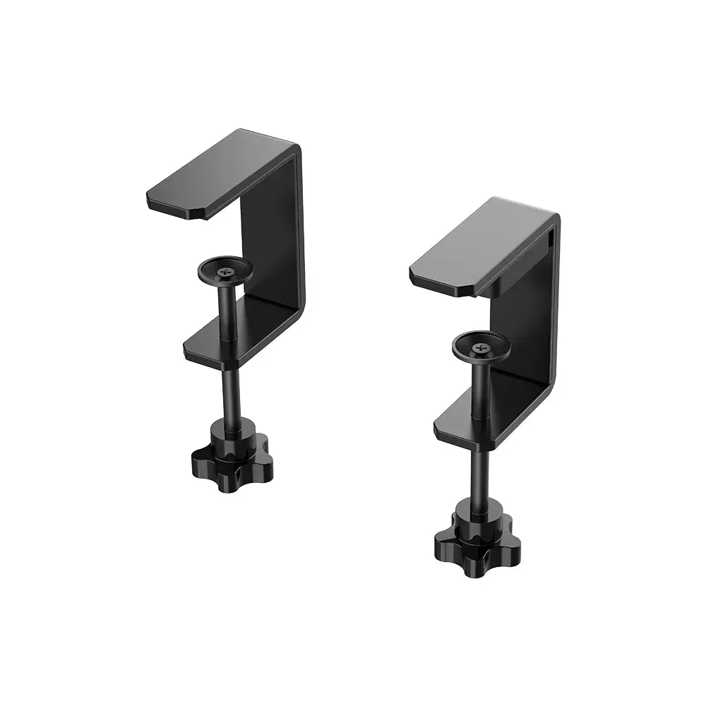 MOZA Table Clamp For Yoke: C-образный профиль из углеродистой стали крупным планом