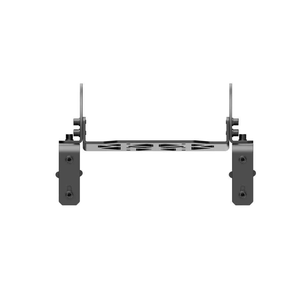 MOZA Clamp for Truck Wheel спереди: симметричная рама, вертикальные стойки и боковые кронштейны