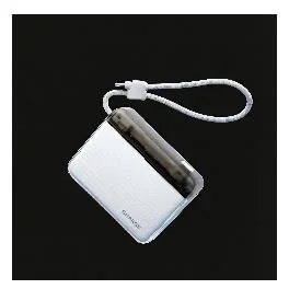 Flow Go в белом корпусе со встроенным кабелем USB-C, фото из прайс-листа SHARGE