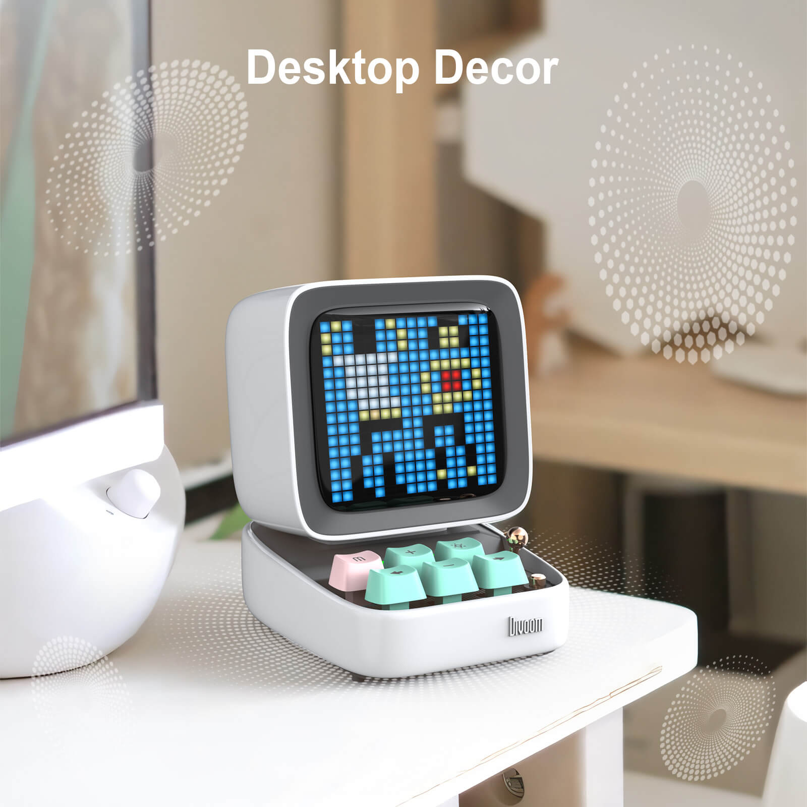 Divoom Ditoo Pro — ретро пиксель-колонка с экраном 16×16 и звуком 15 вт