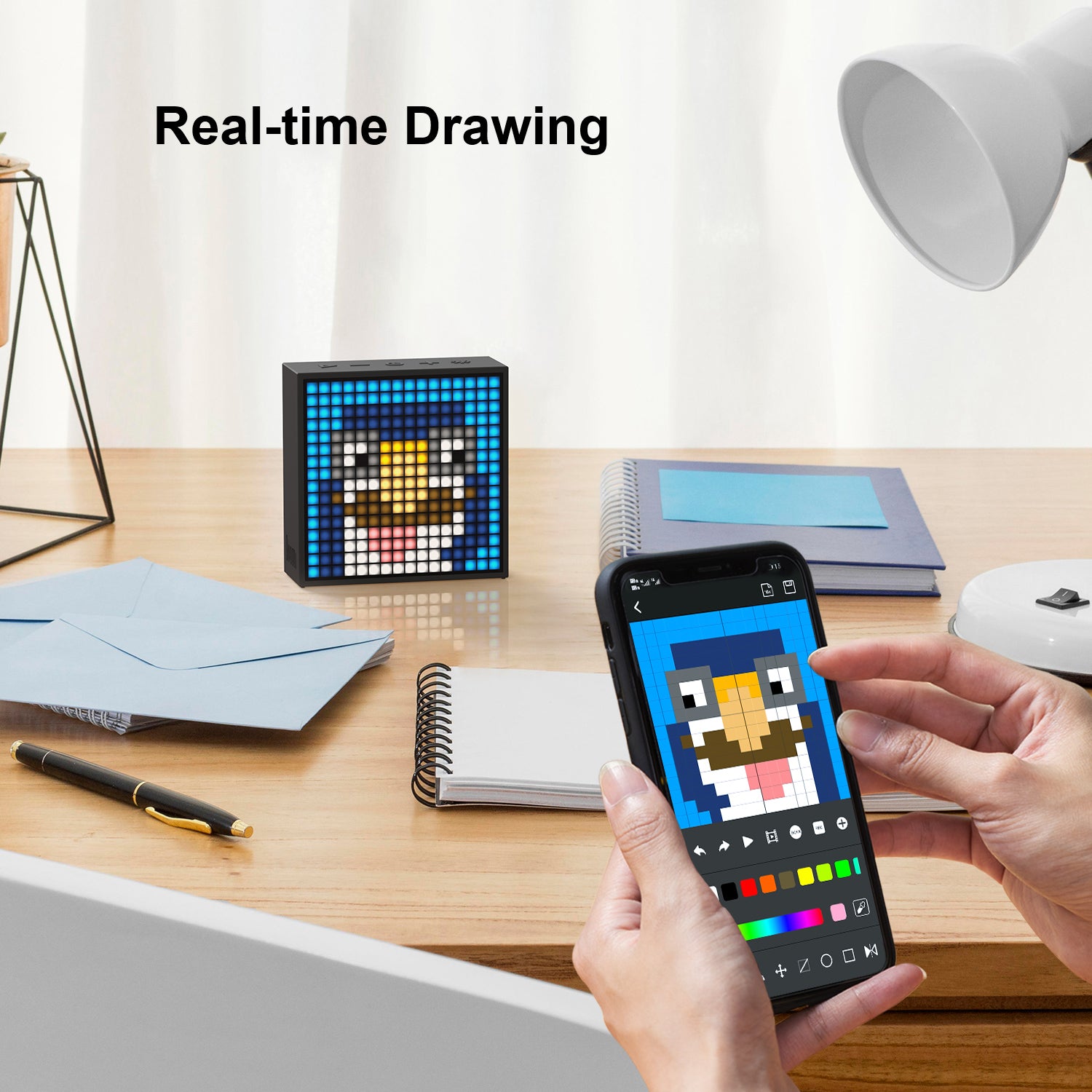 Divoom Timebox Evo — пиксель-колонка 16×16 со звуком 6 вт