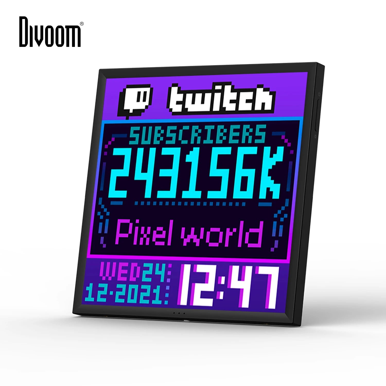 Divoom Pixoo-64 — wifi пиксель-дисплей 64×64