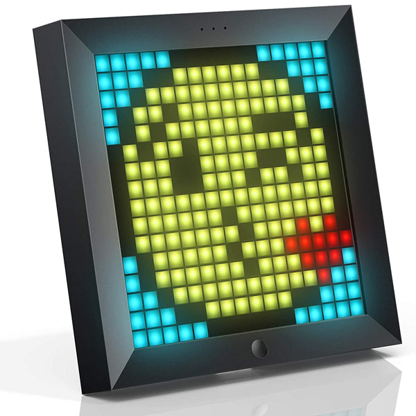 Divoom Pixoo — пиксель-дисплей 16×16 с часами и визуализатором