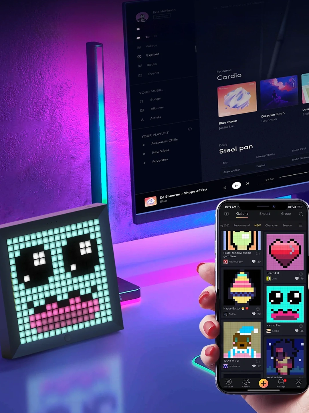 Divoom Pixoo 16×16: description image 1