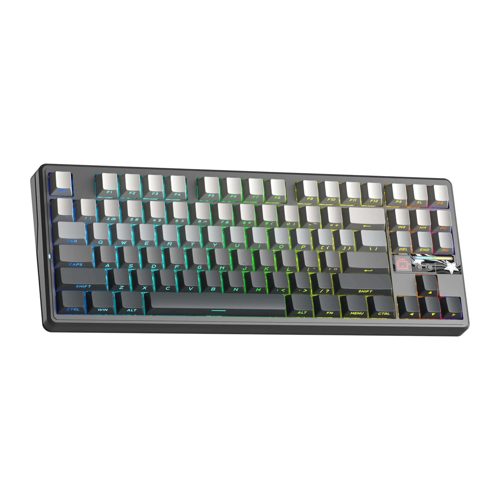 AULA F87 Pro V2 — tkl gasket-клавиатура с опросом 8k