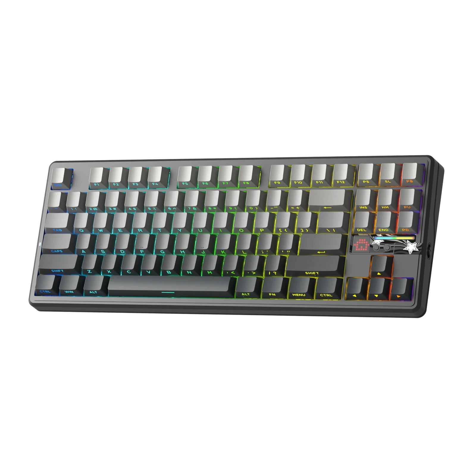 AULA F87 Pro V2, gray