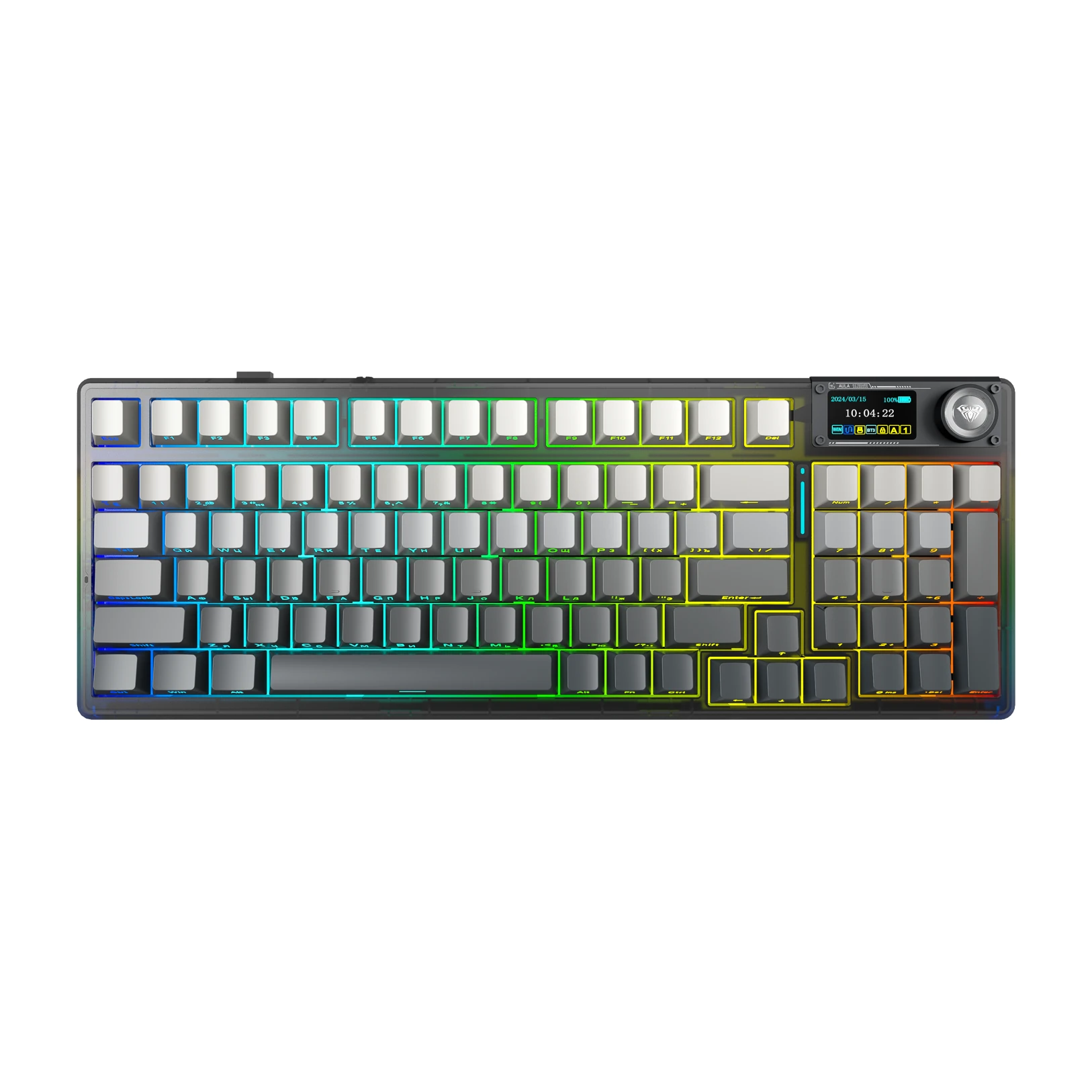 AULA F98Pro V3 — A numpad in a 387 mm case